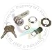 Baby : NUSET 7/8" Keyed Alike Zinc Plated Utility Cam Lock (2378)