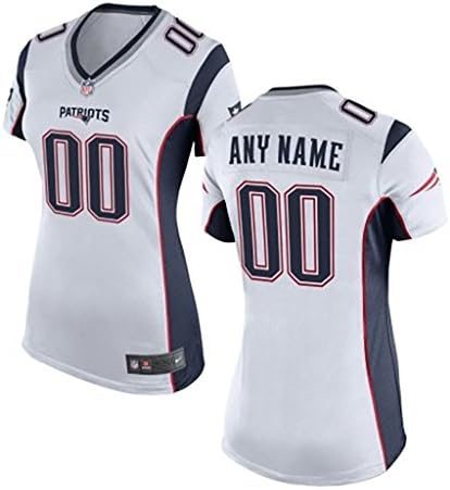 Women New England Patriots White Elite Jersey 34# Eric Kettani XXL