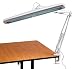 White Fluorescent Task Lamp White Finish