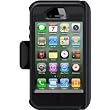 Otterbox iPhone 4s Black Defender Case/Holster - Oct \'11 (Fits All Carriers)