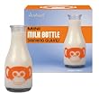 Accoutrements Monkey Face Mini Milk Bottle Drinking Glasses