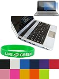 2n1 Combo - Silicone Skin Form Fitting Case + Screen Protector - Compatible with Dell Inspiron Mini 9 Inch 8.9 Inch Notebook - (Dell Inspiron mini 9 NOT included)