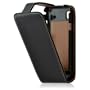 housse coque �tui pour Samsung Galaxy S i9000 couleur noir + Film de protection