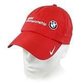 BMW Nike Dri-FIT Perforated Red Cap
