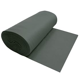 Viscose Felt Dark Gray 72 Inches Wide X 1 Yard Long
