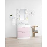 TOTO LDCF075BCGES2P + LMCF075B1GFC2G （洗面化粧台 + 一面鏡750mmセット）寒冷地タイプ