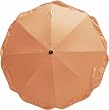 Playshoes 4010952271362 Sonnenschirm für Kinderwagen mit UV Schutz orange, 70 cm