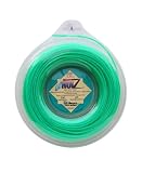 LoNoiz .080-Inch-by-200-Foot Quiet Grass Trimmer Line, Green #LN080DS-12