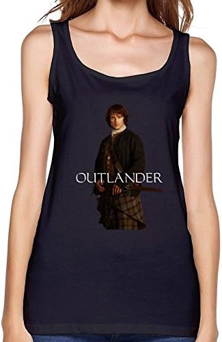 MagiQe Women's Outlander Jamie Fraser Poster Tank Top Size XXXL Black