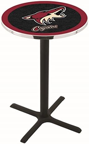 Phoenix Coyotes Black Pub Table