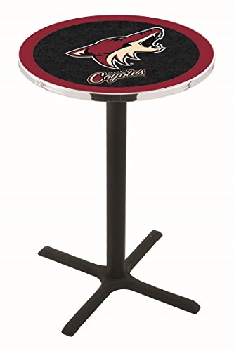 Phoenix Coyotes Black Pub Table