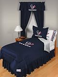 Houston Texans NFL Queen Size Locker Room Bedroom Set