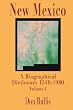 New Mexico: A Biographical Dictionary