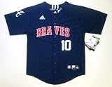 Chipper Jones Atlanta Braves Adidas MLB Youth Replica Jersey