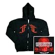 FIGURE FOUR - FF Skull - Black Zip-Up Hoodie - FIGURE 4