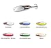 Kastmaster Spoon 1/4oz Chrome W/Plain Treble Hook - Acme Tackle SW10, Fishing Lures & Lure Kits