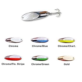 Kastmaster Spoon 1 4oz Chrome W Plain Treble Hook - Acme Tackle SW10, Fishing Lures and... by Acme Tackle