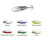Kastmaster Spoon 1/4oz Chrome W/Plain Treble Hook - Acme Tackle SW10, Fishing Lures & Lure Kits