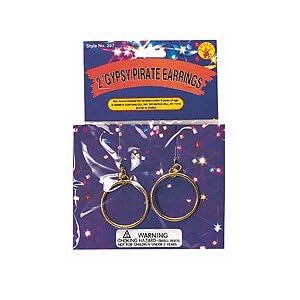 Pirate Gypsy 2in. Clip-on Earrings Accessory