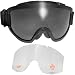 Global Vision Windshield Kit I Goggles with Clear and Smoke Lenses
