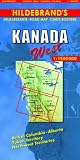 Hildebrand's Urlaubskarten, Canada, West: British Columbia, Alberta, Yukon Territoy, Northwest Territories (Hildebrand's Canada maps)