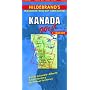 Hildebrand's Urlaubskarten, Canada, West: British Columbia, Alberta, Yukon Territoy, Northwest Territories (Hildebrand's Canada maps)