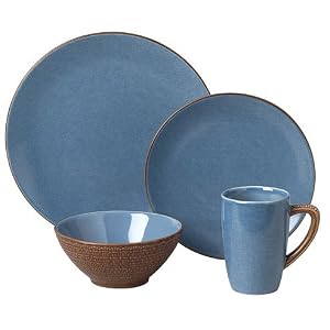 Nautica Bali Blue Bali Blue 4-Piece Placesetting