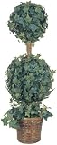 3 ft Silk Topiary Tree Ivy Double Ball