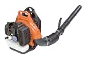 Tanaka Commercial Grade Gas Powered Large Backpack Blower Side-Mounted Throttle 65cc 4.3 HP 2-Stroke (CARB Compliant) #TBL-7800