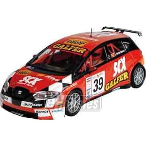 SCX 1 32'nd Scale Digital Slot Car Seat Leon SuperCopa 2007 the digital system by