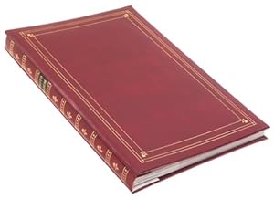 Pioneer Bi-Directional Post Style Memo Pocket Album, Burgundy