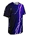 Yizzam- Violet Lightning Storm -Tagless- Mens Shirt