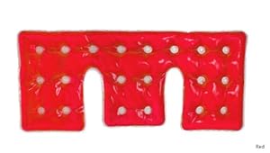 Beautyko Insta Heat Neck and Shoulder Heating Pad, Red