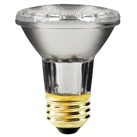 Sylvania 14502 50 Watt PAR20 Narrow Flood Light Bulb / 30 Degree Beam Spread / 120 Volt / 50PAR20