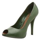 Luichiny Womens Paloma Peep Toe Pump