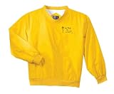 Custom embroidered My Dad is Great! kids design on nylon windshirt