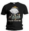Mens Family Guy Trust Black Mens T-shirt Black