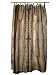 2 Organza Fallow Embroidered Sari Curtains Sheer Window Panel