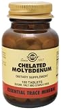 Solgar - Chelated Molybdenum, 100 tablets