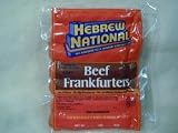 Hebrew National Kosher Franks - 5 LB Bag