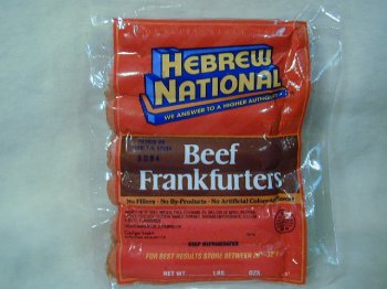 Hebrew National Kosher Franks - 5 LB Bag by Cheese Express