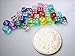 Tiny Dice: Deluxe Transparent: 30pc Assorted Colours