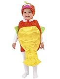 Mullins Square Fish Baby Costume, Orange - 6-18 Months