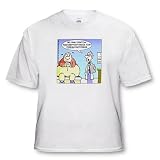 Londons Times Health and Vanity Trends Cartoons - Food In Mouth Disease For Dieters - T-Shirts