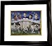 Gino Marchetti signed Baltimore Colts 16x20 Photo 5 Sigs Custom Framed