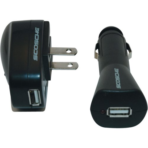 Electronics: Scosche iPod®/USB Charger Includes adapters for home and car