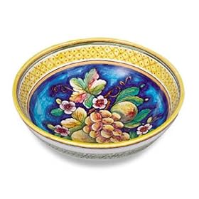 Salad Bowl - Deruta Uva Fresco by 