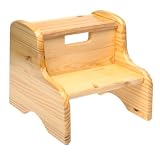 Child's Step Stool in a Wood Finish, by Little Colorado