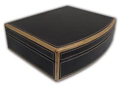 Elegant Dark Brown Jewelry Box With Mirror