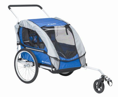 Childrens Toyshop  Toys : Columbia Bike Buggy Trailer and Stroller Combination